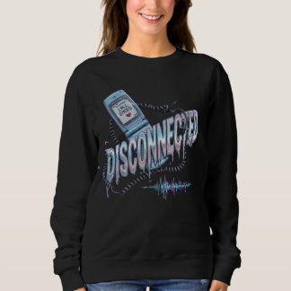 Getrenntes Y2K-Klapphandy Trennungsmelancholie Vin Sweatshirt