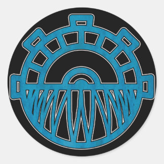 Getriebeaufkleber Runder Aufkleber