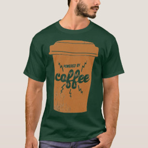 Getrieben von Kaffeepapiertasse 1 T-Shirt