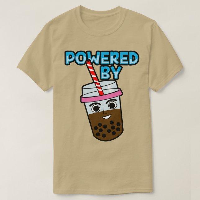 Getrieben von Schaumtee T-Shirt (Design vorne)
