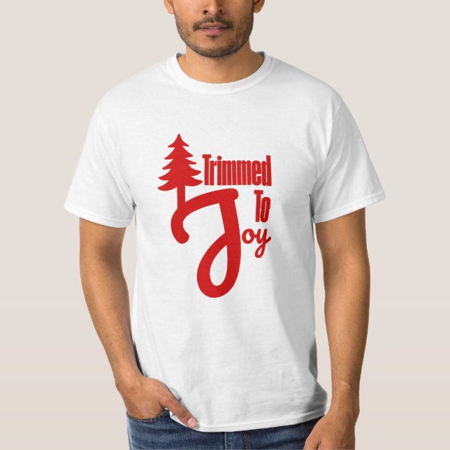 Getrimmt zur Freude T-Shirt (Vorderseite)
