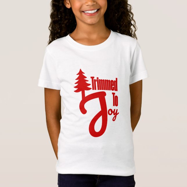Getrimmt zur Freude T-Shirt (Vorderseite)