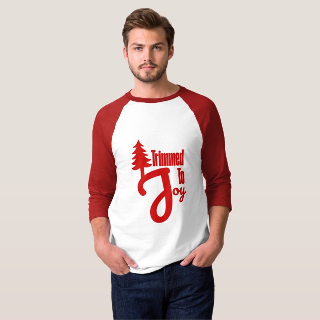 Getrimmt zur Freude T-Shirt (Vorne ganz)