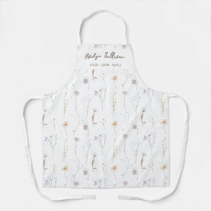 Getrocknete Blume Schönheit berufliche Schürze