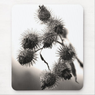 Getrocknete Klette Mousepad