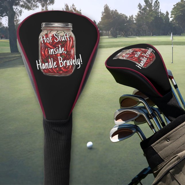 Getrocknete Paprikaschoten Jar Golf Headcover (Von Creator hochgeladen)