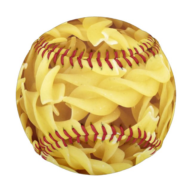 Getrocknete Pasta (italienisches Essen) Baseball (Vorderseite)