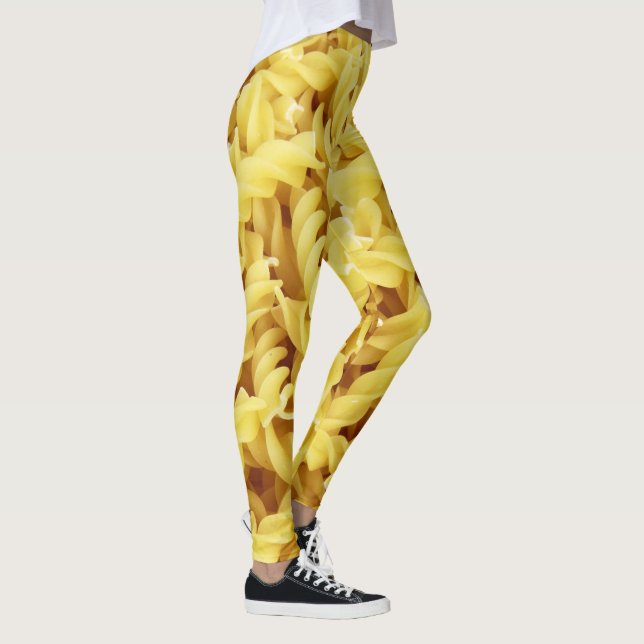 Getrocknete Pasta (italienisches Essen) Leggings (Rechts)