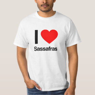 getrocknete Sassafraswurzel der Liebe I T-Shirt