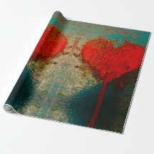 Getrocknetes Herz-Umschlagpapier von HAS Juwelen