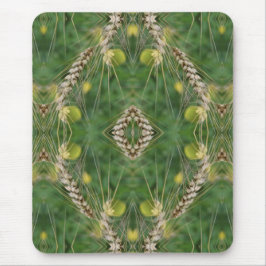 Getrocknetes Sommergras Abstrakt Mousepad