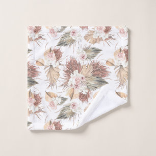 Getrocknetes tropisches Laub Elegant Modern Waschlappen