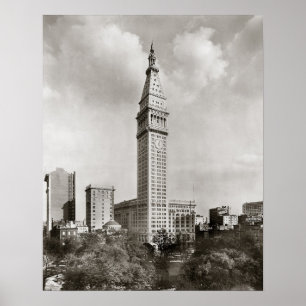 Getroffener Leben-Turm New York City, 1910. Poster