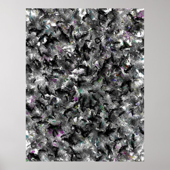 getrübte Bilder Poster (Vorne)