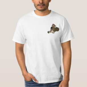 Getrumpftes Waldhuhn (Trommeln) T-Shirt