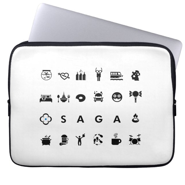GetSaga Laptopschutzhülle (Vorderseite)