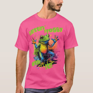 Gettin' Froggy mit ihrem lustigen Tanzfrog T-Shirt