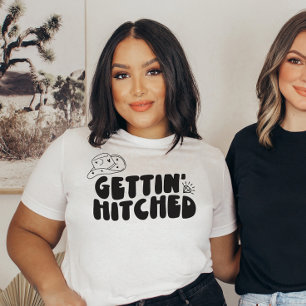 Gettin' Hitched Same Cowboy für immer Bach T-Shirt