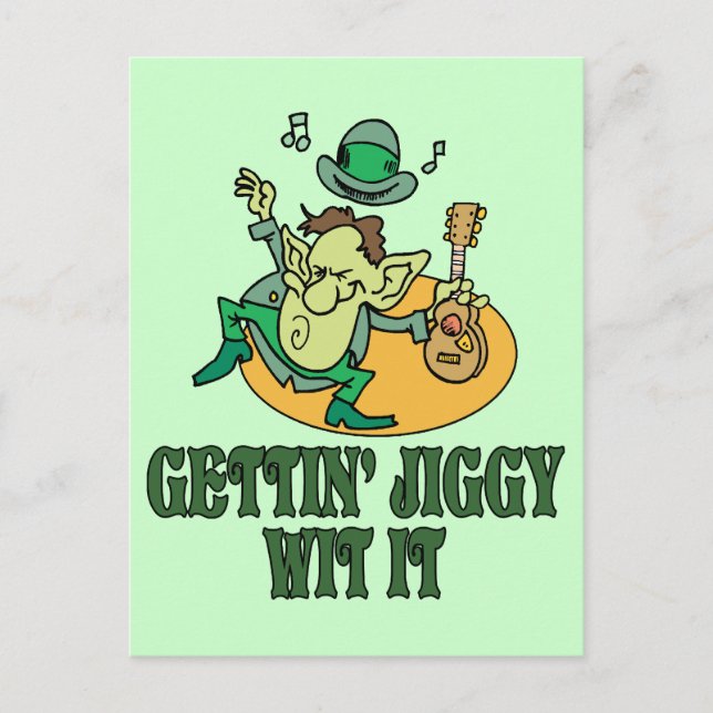 Gettin' Jiggy Wit It Postkarte (Vorderseite)