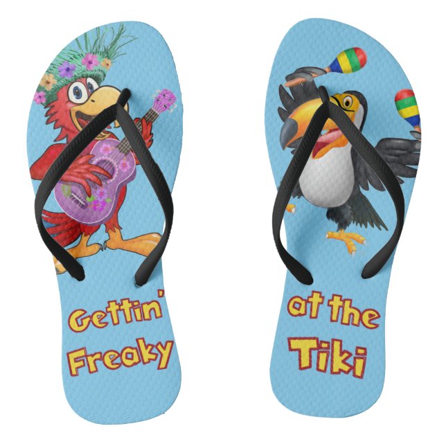 GETTING FREAKY AM TIKI FLIP FLOPS (Fußbett)