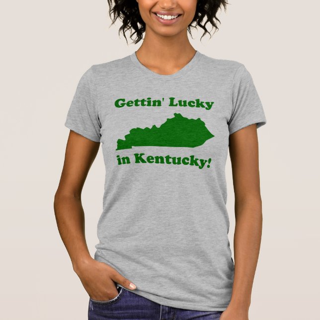 Getting glücklich in Kentucky T-Shirt (Vorderseite)