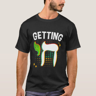 Getting High Chai jüdisch Chanukkah Hanukkah Passo T-Shirt