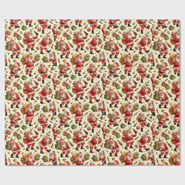 Getting into The Holiday Spirit Geschenkpapier (Flach)