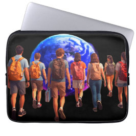 Getting Ready for the World Back to School  Laptopschutzhülle