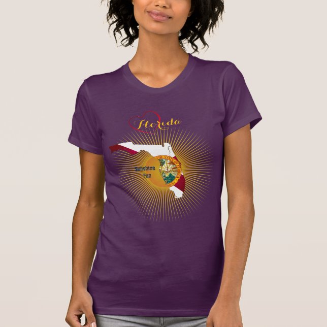 Getting Sunshine Florida T-Shirt (Vorderseite)