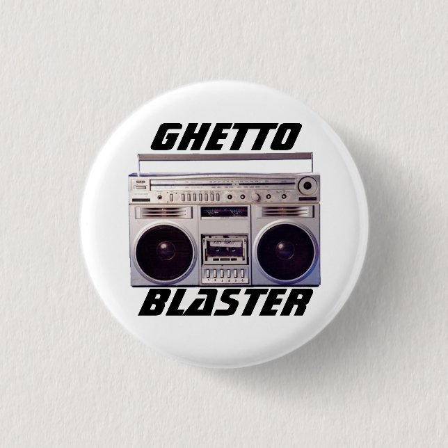 Getto-Bläserknopf Button (Vorderseite)
