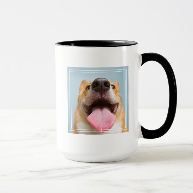 Getty Bilder| sehr glücklicher Corgi Tasse (Rechts)