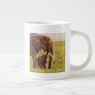 Getty Images Elephant & Baby Jumbo-Tasse