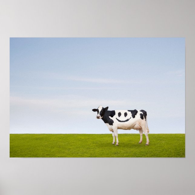 Getty Images | Smiley Kuh Poster (Vorne)