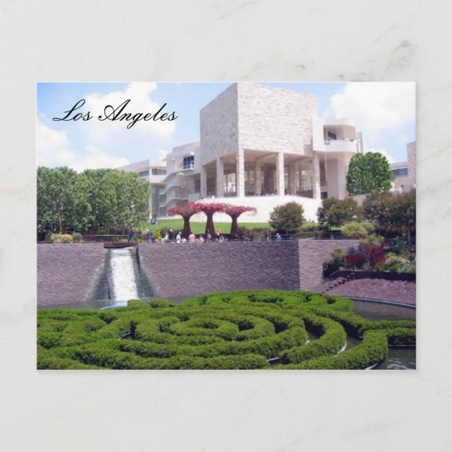 getty l.a. postkarte (Vorderseite)