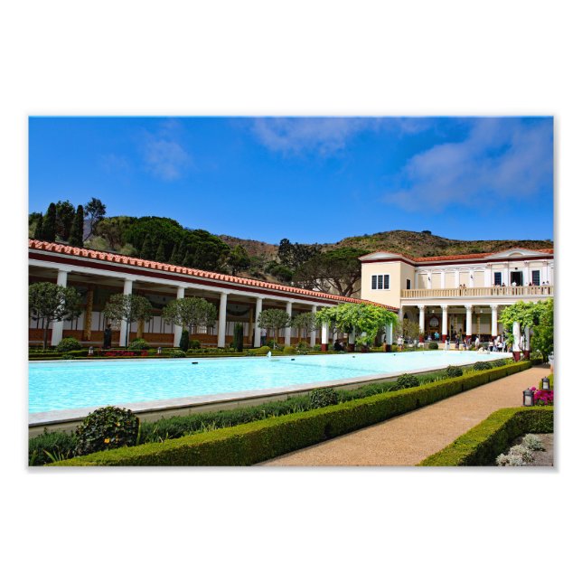 Getty Villa Fotodruck (Vorne)
