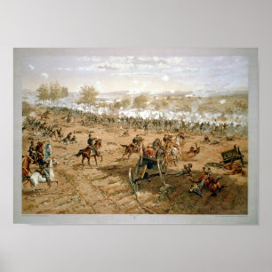 Gettysburg, 1.-3. Juli 1863 Poster
