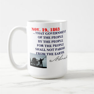 GETTYSBURG-ADRESSE TASSE