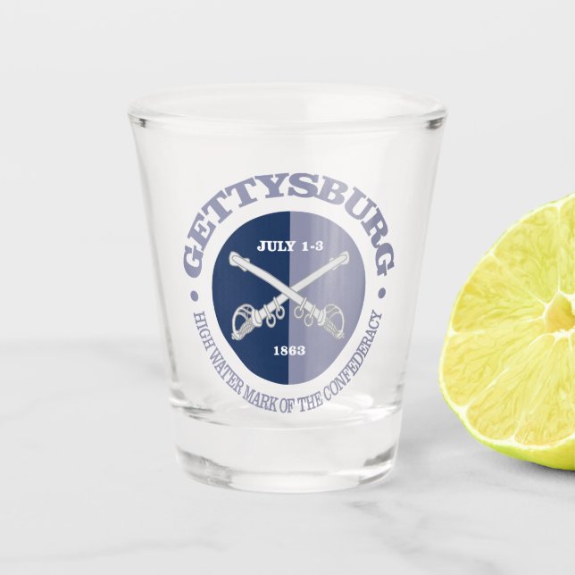 Gettysburg (B&G) Schnapsglas (Vorderseite)
