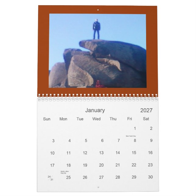 Gettysburg - die Höhle des Teufels - Kalender (Jan 2027)