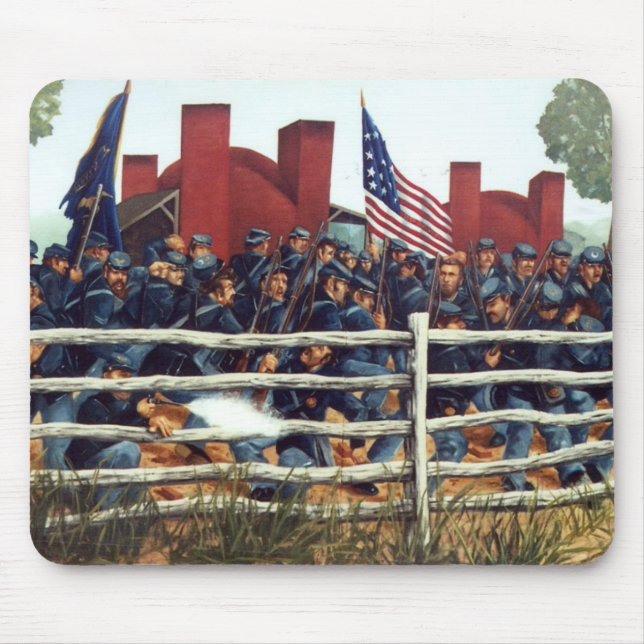 Gettysburg, Kampf an der Ziegelei Mousepad 3 (Vorne)