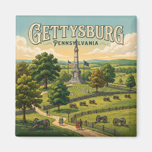 Gettysburg National Military Park USA Magnet