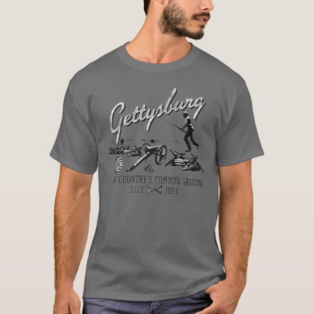 Gettysburg-Park-T-Shirts T-Shirt (Vorderseite)
