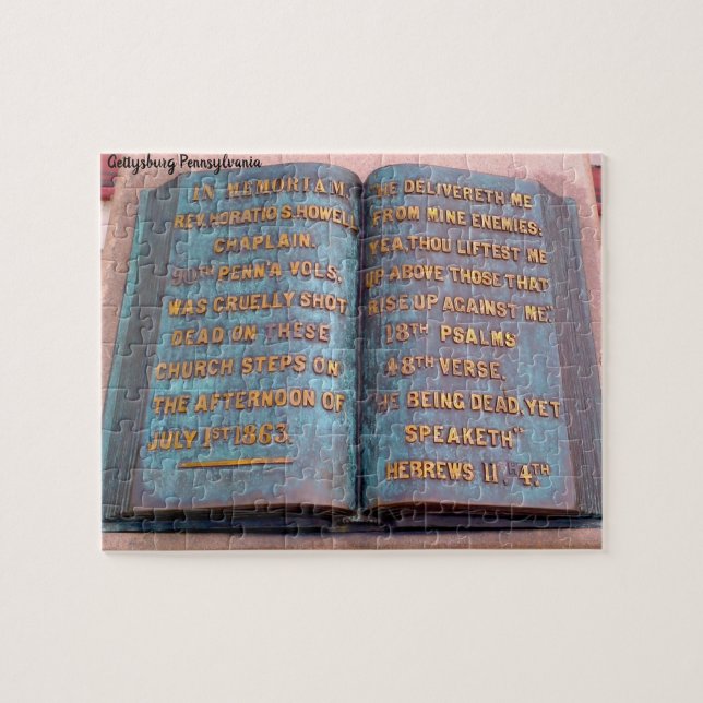 Gettysburg Pennsylvania Puzzle (Horizontal)