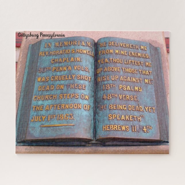 Gettysburg Pennsylvania Puzzle (Horizontal)