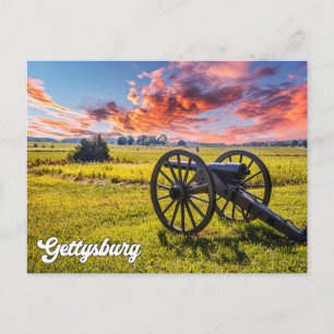 Gettysburg, Pennsylvania, Vereinigte Staaten Postkarte