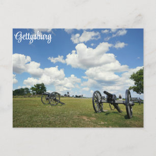 Gettysburg Pennsylvania Ziviler Krieg Schlachtfeld Postkarte