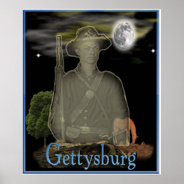 Gettysburg-Poster Poster (Vorne)