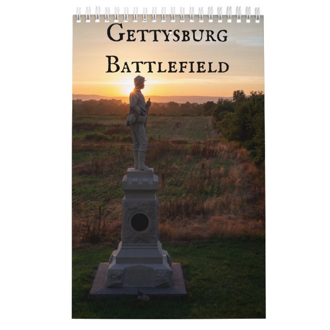 Gettysburg-Schlachtfeld Kalender (Titelbild)