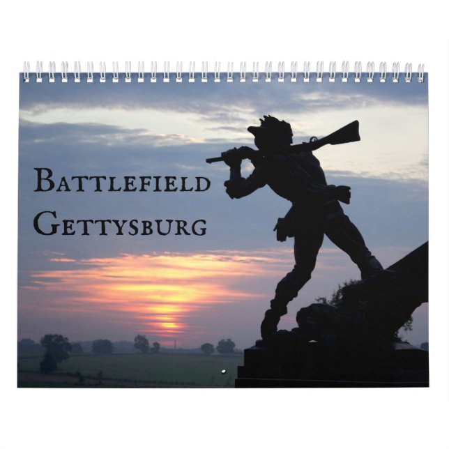 Gettysburg-Schlachtfeld Kalender (Titelbild)