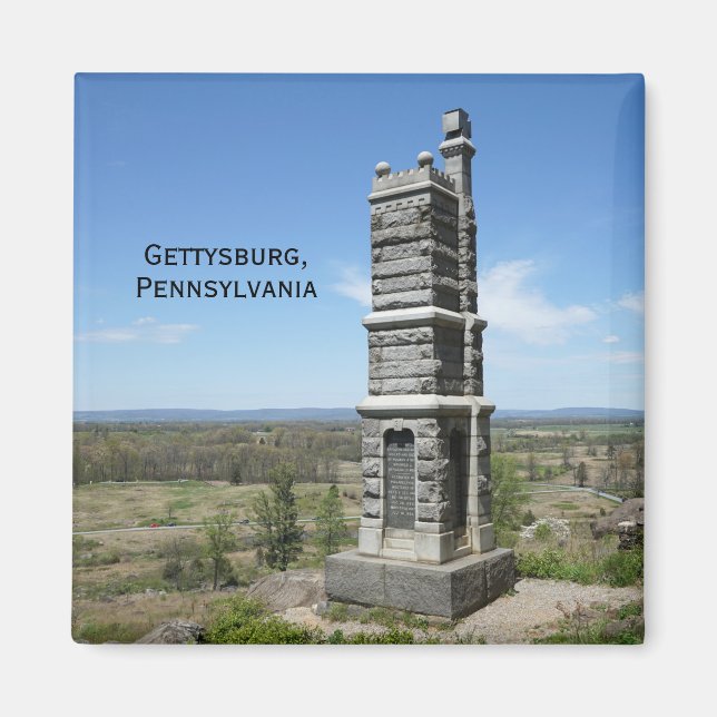 Gettysburg-Schlachtfeld Magnet (Vorne)